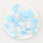 3D Christmas Glitter Bottle Silicone Focal Beads 20pcs 13