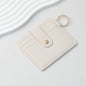 PU Card Holder Keychain Multi Patterned