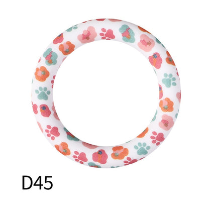 65mm Printing circular silicone rings 47