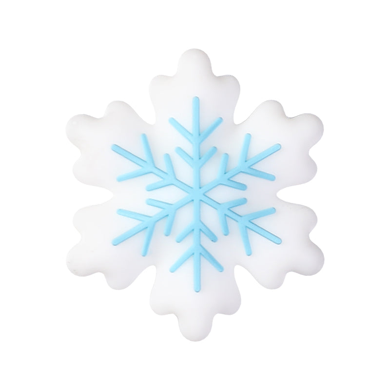 3D Winter Animal Silicone Focal Beads 20 Pcs with Reindeer Snowman Penguin 14