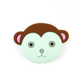 Silicone Focal Beads Monkey Face Rounded Ears 20pcs 6