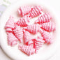 Glossy Christmas Tree Acrylic Beads 36x22mm Colorful Mixed 5pcs 7