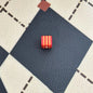 Mcdon Series Acrylic Square Beads 10mm Printed Mixed Colors 20pcs 6