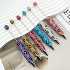 Beadable Pen Double Pack Leopard Print 3