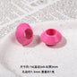 Colorful 16mm Large Hole Round Acrylic Spacer Beads 40pcs 15