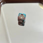 Cartoon Puppy and Bear Pattern Acrylic Square Beads 14mm 10pcs 10