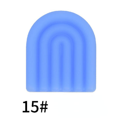 Color Arch Silicone Beads Minimalist Door Design 20pcs 8