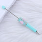 Beadable Pen with Cute Bunny and Rhinestone 9