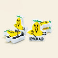 Silicone Focal Beads Lemon Fruit Holding Small Lemon 20pcs