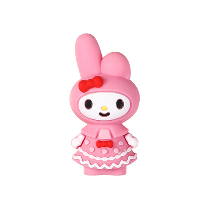 Silicone 3D Focal Beads Sanrio Characters Big Ear and Bow Details 20pcs 13