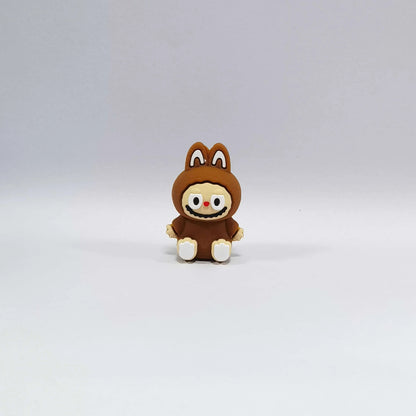 Silicone 3D Focal Beads Bunny Character Sitting Pose 20pcs 9