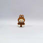 Silicone 3D Focal Beads Bunny Character Sitting Pose 20pcs 9