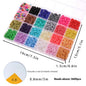 Heishi Clay Beads 6mm Polymer Colorful Matte Doughnut 1 Strand 15