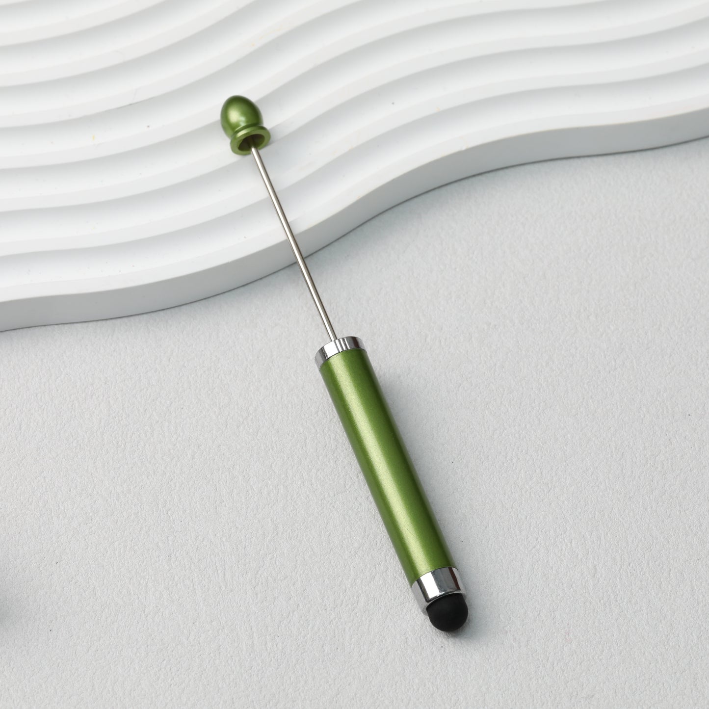 Beadable Stylus Pen Plastic Multi Color 3 in 1 Function