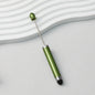 Beadable Stylus Pen Plastic Multi Color 3 in 1 Function