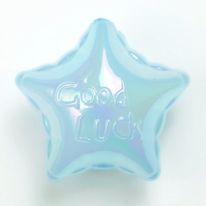 UV Finish Jelly Five-Pointed Star Acrylic Beads 25x16mm 50pcs 8