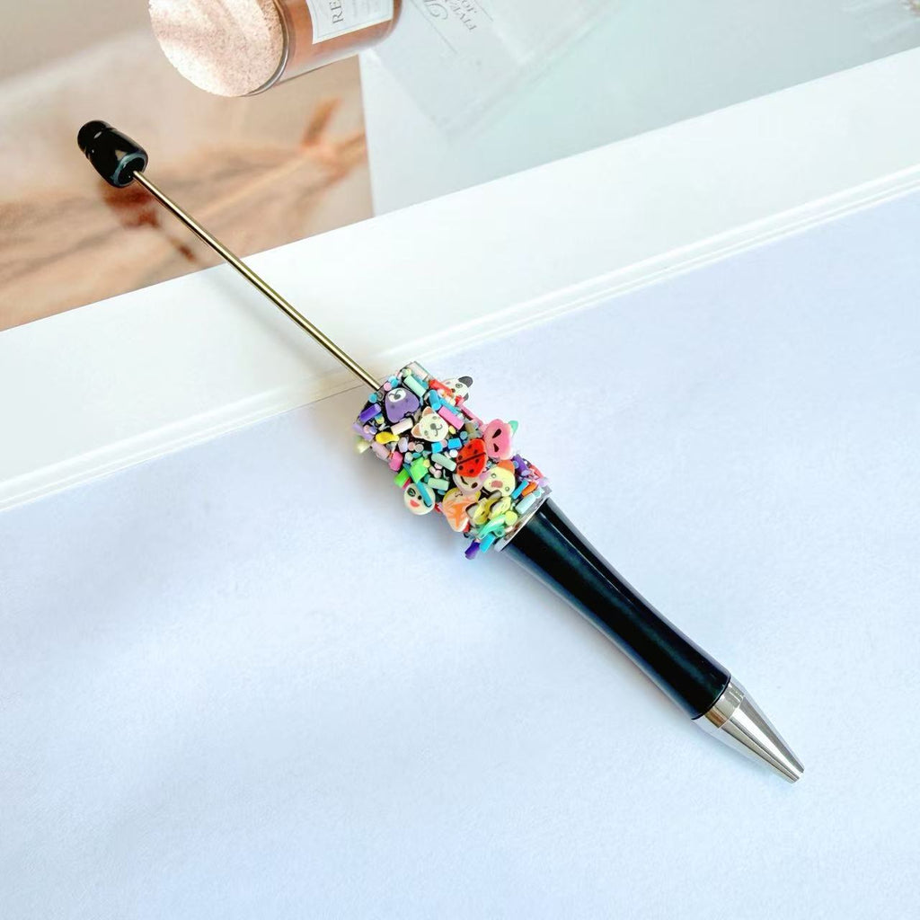 Creative Animal Cartoon Patch Rainbow Heart Beadable Pen 3