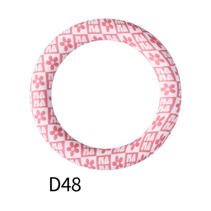 65mm Printing circular silicone rings 50