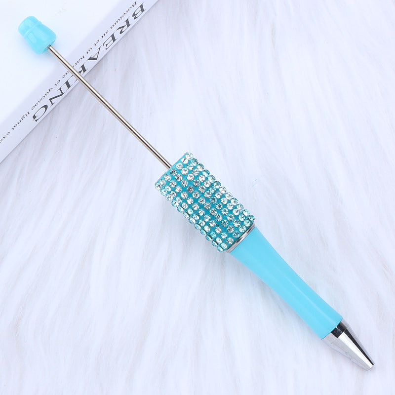 Beadable Pen Rhinestone Studded Metallic Colorful 1.0 mm Tip 20