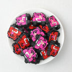 Valentine Day Dwarf Heart Car Silicone Focal Beads 20Pcs  2