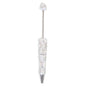 Beadable Pen with Rhinestone Pearl Chain Multicolor Rotating 5 Pcs 8