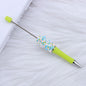 Star Sequin Creative Beadable Pen Plastic 21