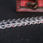 Color Transparent Glass Beads 4mm Vibrant Round Smooth 98pcs 8