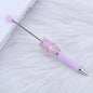 Beadable Pen with Cute Bunny and Rhinestone 22