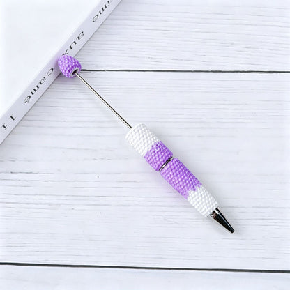 Gradient Candy Color Beadable Pen with Full Rhinestones 26