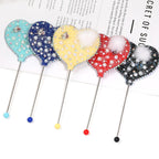 Beadable Heart Shape Handheld Makeup Mirror 4