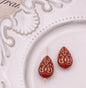 Gilded Beauty Avatar Acrylic Beads 18mm Artistic Vintage 30pcs 7
