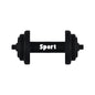 Silicone 3D Focal Beads Sports Fitness Equipment Dumbbell Barbell 20Pcs