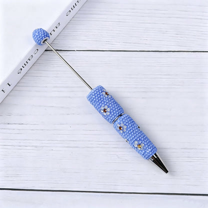 Candy Color Daisy Crystal Beadable Pen  8