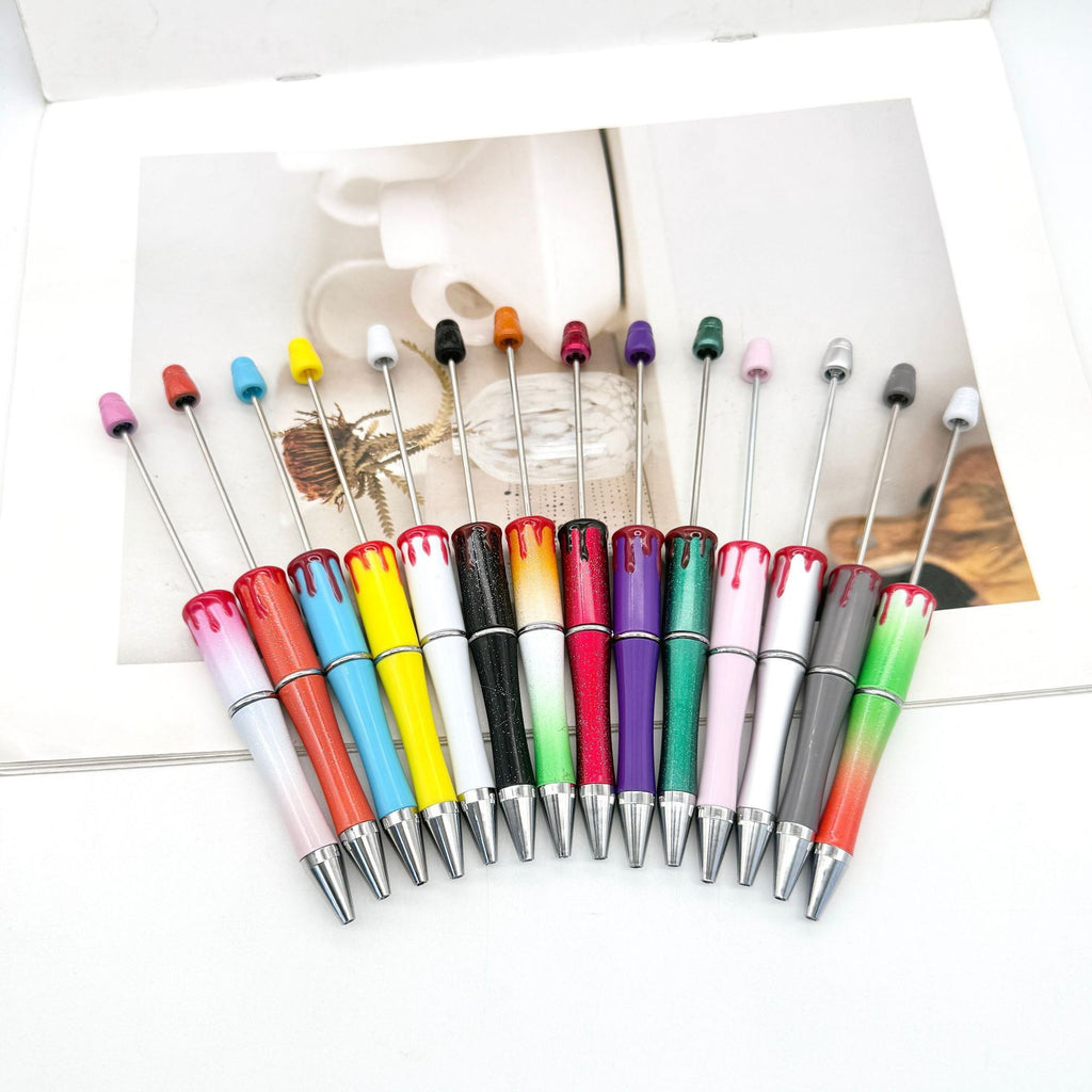 Beadable Pen Halloween Bloodprint Morandi Candy Color 2