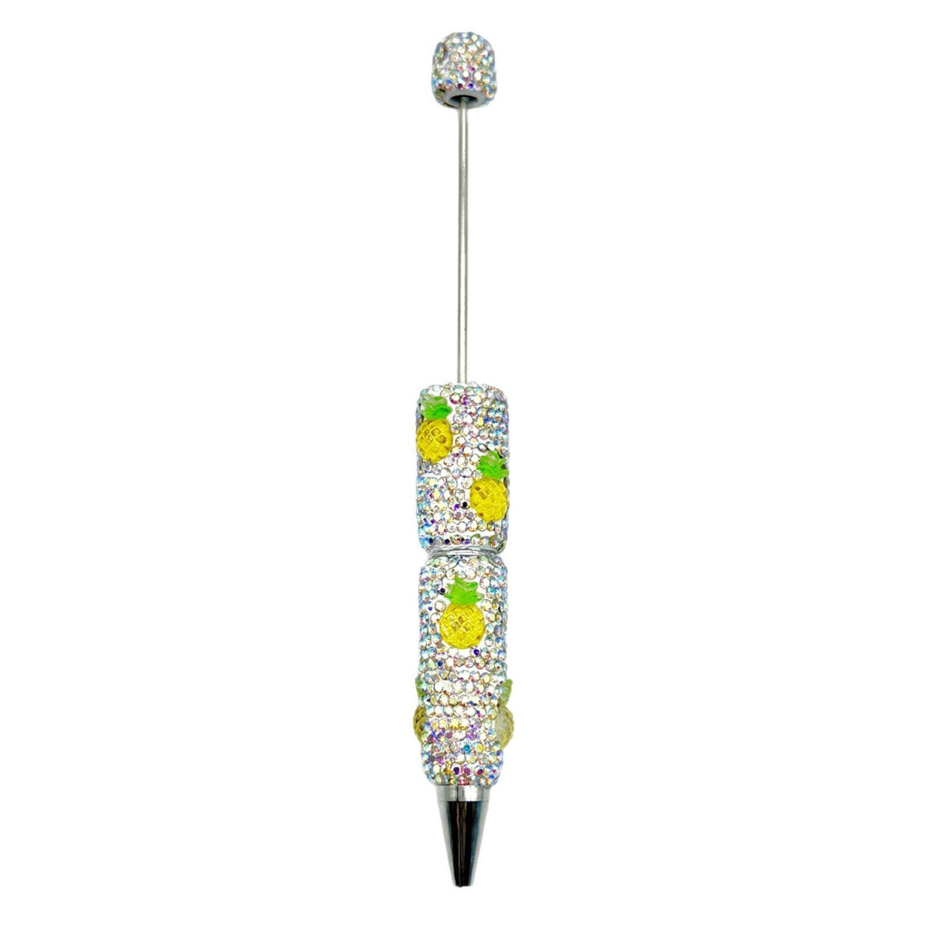 Beadable Pen with Fruit Strawberry Full Rhinestone Design 5