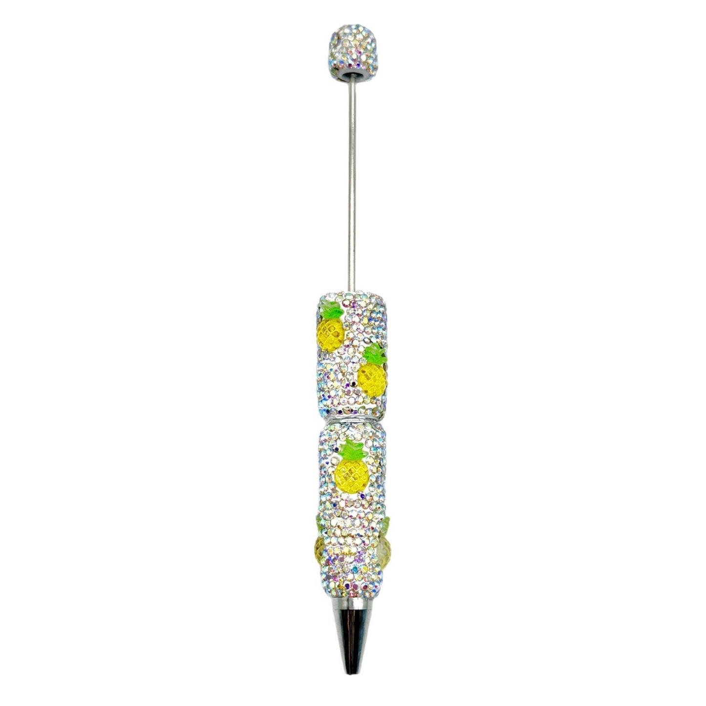 Beadable Pen with Fruit Strawberry Full Rhinestone Design 5