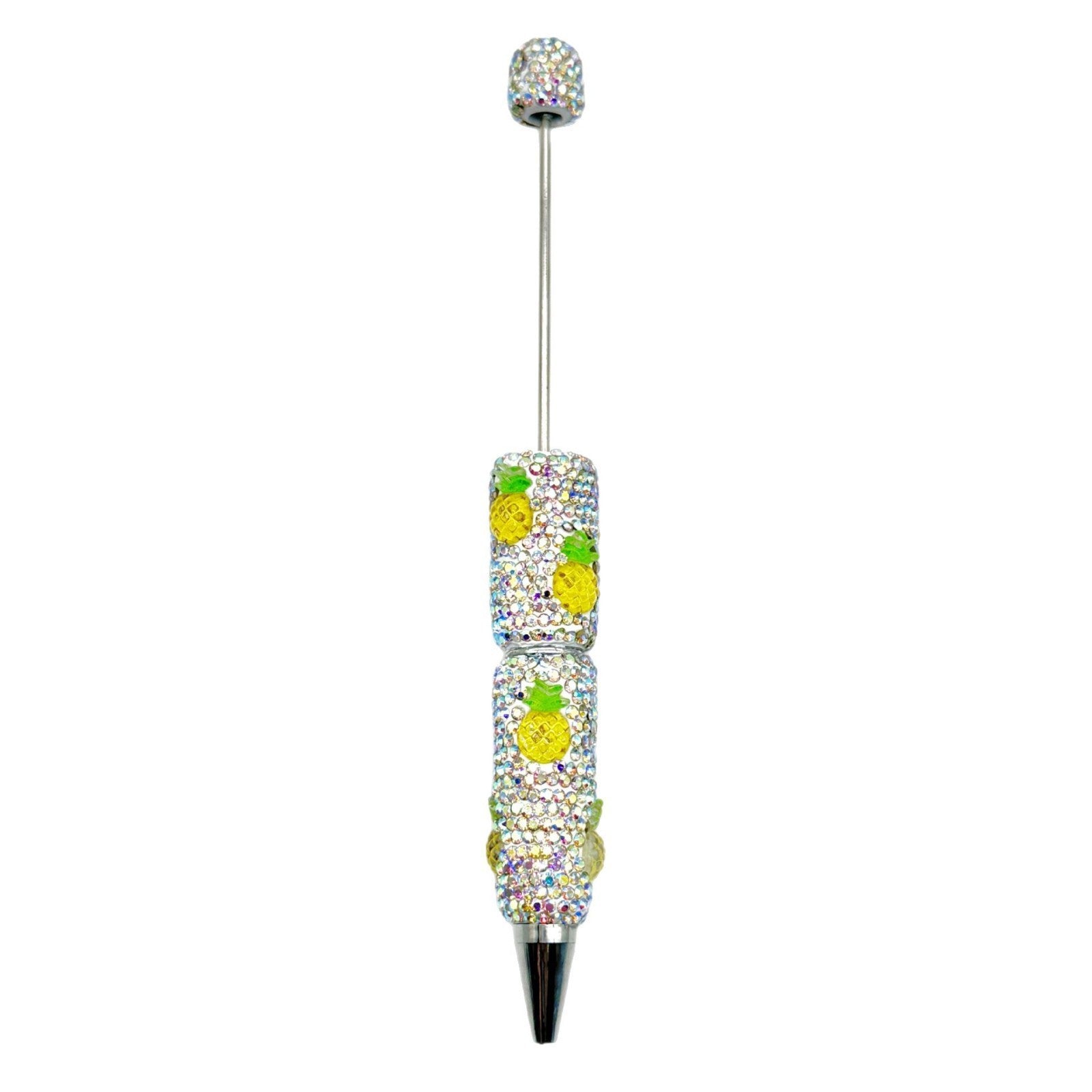 Beadable Pen with Fruit Strawberry Full Rhinestone Design 5