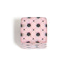 Colored Cube Acrylic Beads 14mm Printed Rose Pattern 10pcs 6
