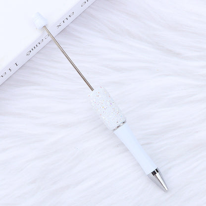 Beadable Pen with Stardust Glitter Plastic 14