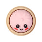 Smiling 3D Dumplings Silicone Focal Beads with Steamer 20pcs 9