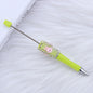 Beadable Pen with Cute Bunny and Rhinestone 23