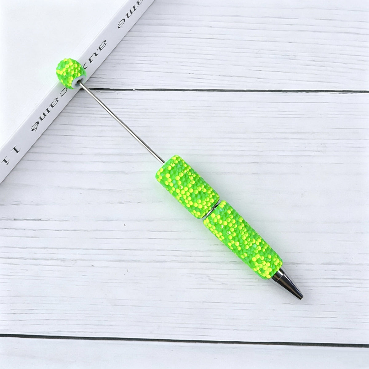 DIY Fluorescent AB Candy Color Rhinestones Beadable Pen 11