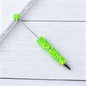 DIY Fluorescent AB Candy Color Rhinestones Beadable Pen 11