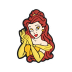 Silicone Focal Beads Disney Princess Front Facing Detailed Faces 20pcs 11