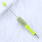 Beadable Pen Rhinestone Studded Metallic Colorful 1.0 mm Tip 22