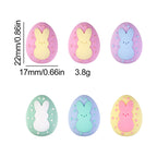 Silicone 3D Focal Beads Easter Bunny Chick Easter Egg Rabbit 20Pcs 19