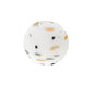 15mm Silicone Beads Terrazzo Print Multi Color 50pcs 14