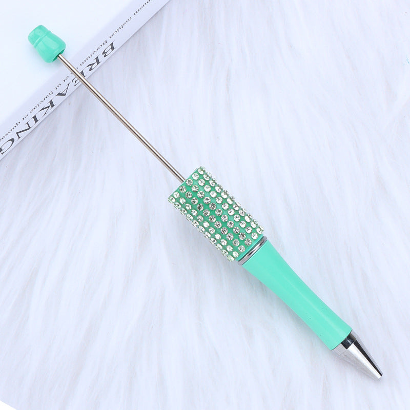 Beadable Pen Rhinestone Studded Metallic Colorful 1.0 mm Tip 19