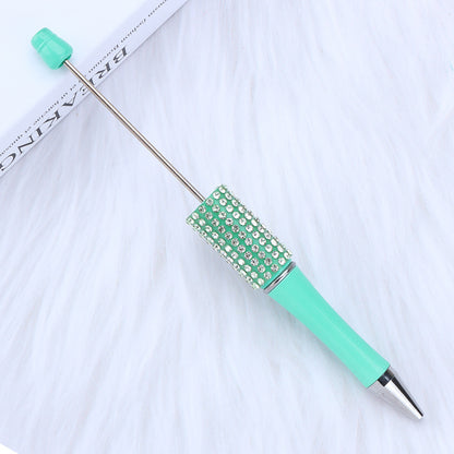 Beadable Pen Rhinestone Studded Metallic Colorful 1.0 mm Tip 19