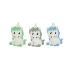 Silicone Focal Beads Unicorn Sitting Pose 20pcs